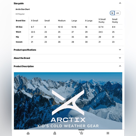 Like New Boys Arctix Insulated Snow Bibs, Deepest Black, M 10/12, MSRP $60 - Picture 10 of 10